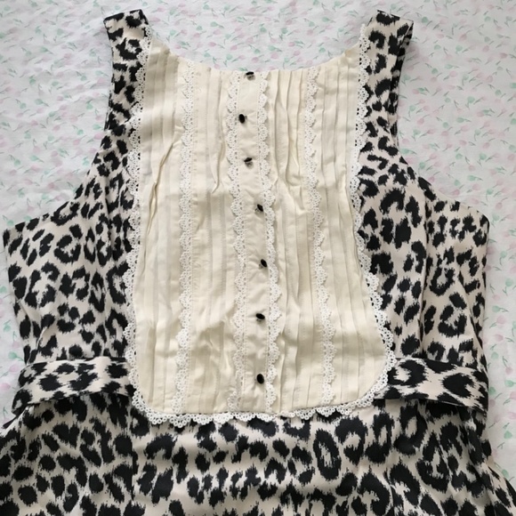 NWT Kimchi Blue June Boatneck Bib Collar Mini Dress L Urban Outfitters - Picture 6 of 15